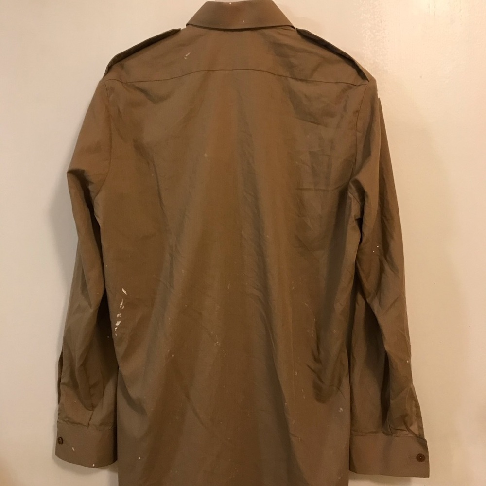 Urban Renewal Vintage Paint Splattered Work Shirt - Picture 4 of 8